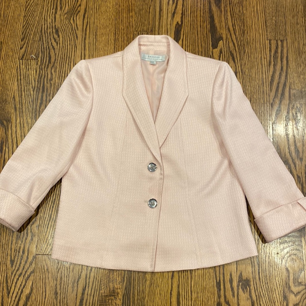 Tahari Light Pink Blazer